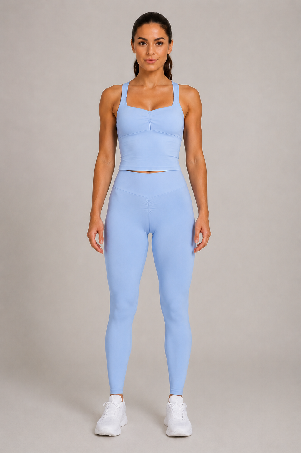 Naadloze Comfort Bh en Sportbroek – Draadloos, Zacht & Ondersteunend (lang)