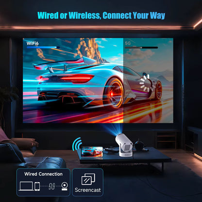 MAGCUBIC HY300 Pro+ Smart Mini Projector