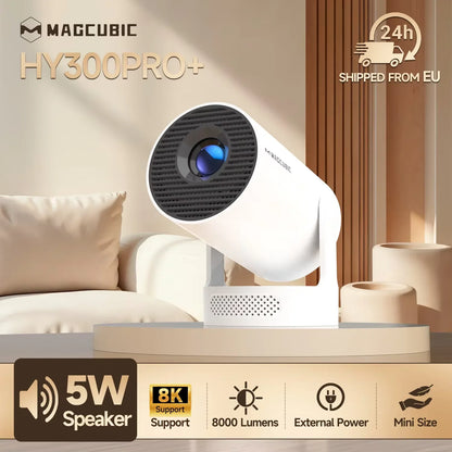 MAGCUBIC HY300 Pro+ Smart Mini Projector